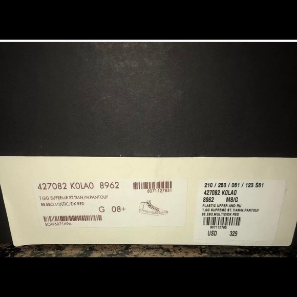 Gucci Bloom Supreme Tian High Top - Picture 2 of 8